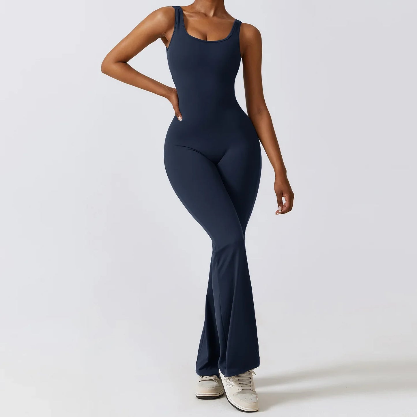 Scrunch Flare Jumpsuit