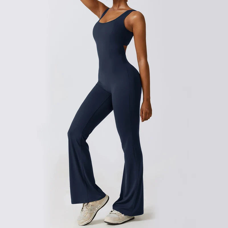 Scrunch Flare Jumpsuit